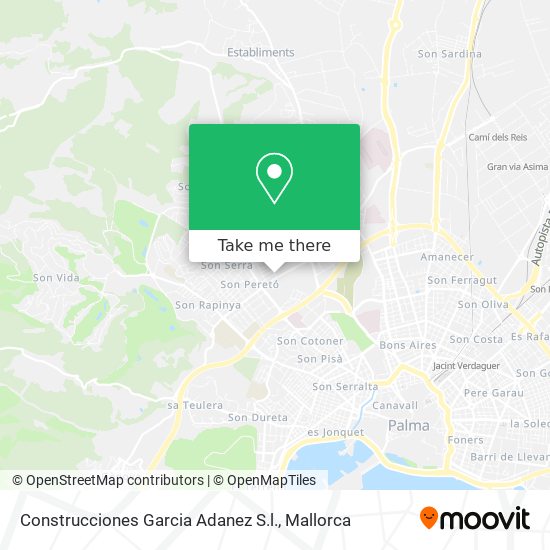 Construcciones Garcia Adanez S.l. map