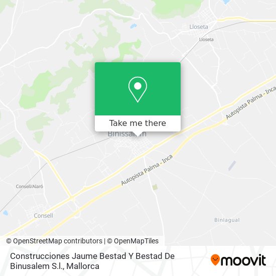 Construcciones Jaume Bestad Y Bestad De Binusalem S.l. map