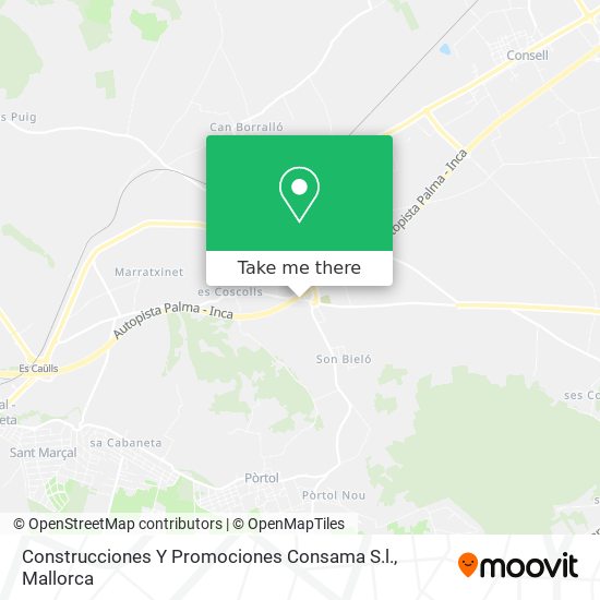 Construcciones Y Promociones Consama S.l. map