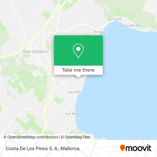 Costa De Los Pinos S. A. map