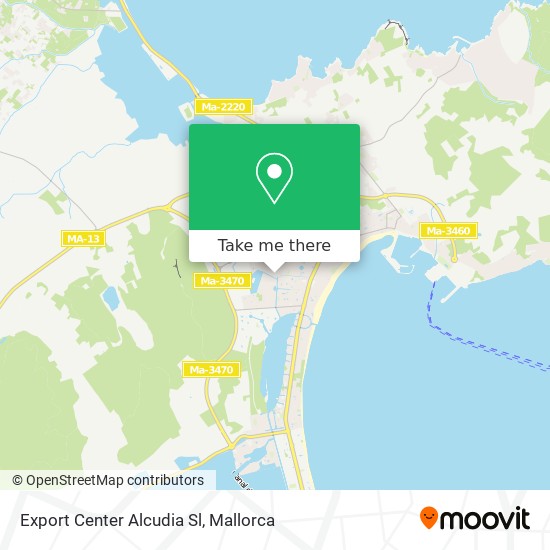 Export Center Alcudia Sl map