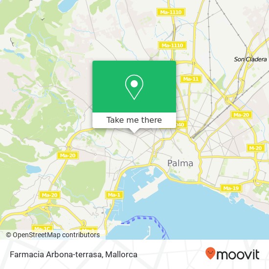 Farmacia Arbona-terrasa map