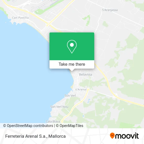 Ferreteria Arenal S.a. map