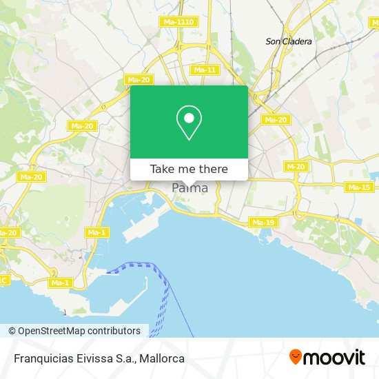mapa Franquicias Eivissa S.a.