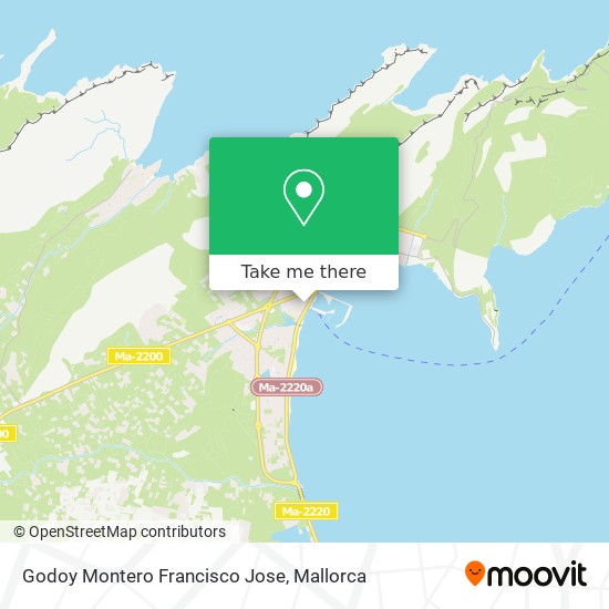 Godoy Montero Francisco Jose map