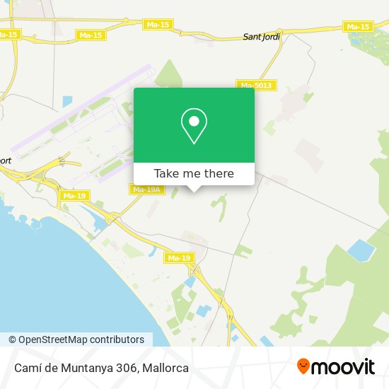Camí de Muntanya 306 map