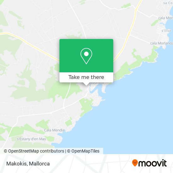 mapa Makokis