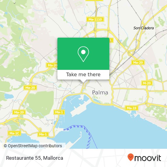 mapa Restaurante 55