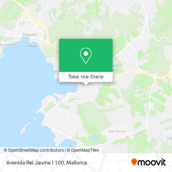 Avenida Rei Jaume I 100 map