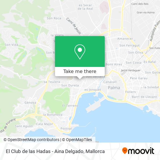 El Club de las Hadas - Aina Delgado map