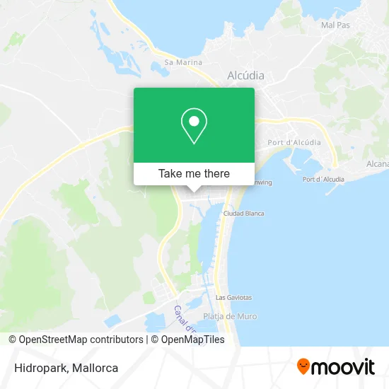 Hidropark map