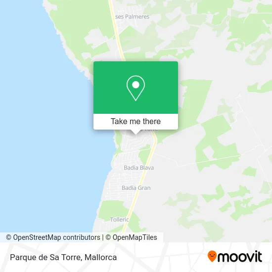 Parque de Sa Torre map