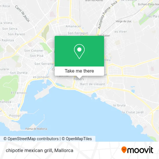 chipotle mexican grill map