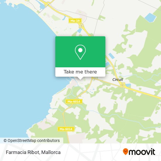 Farmacia Ribot map