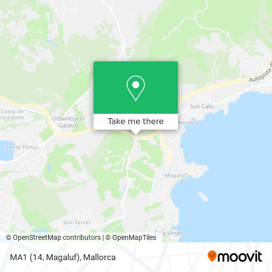 MA1 (14, Magaluf) map