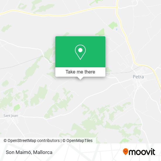 Son Maimó map