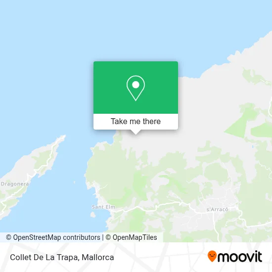 Collet De La Trapa map