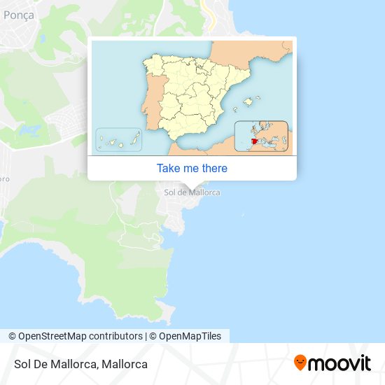 Sol De Mallorca map