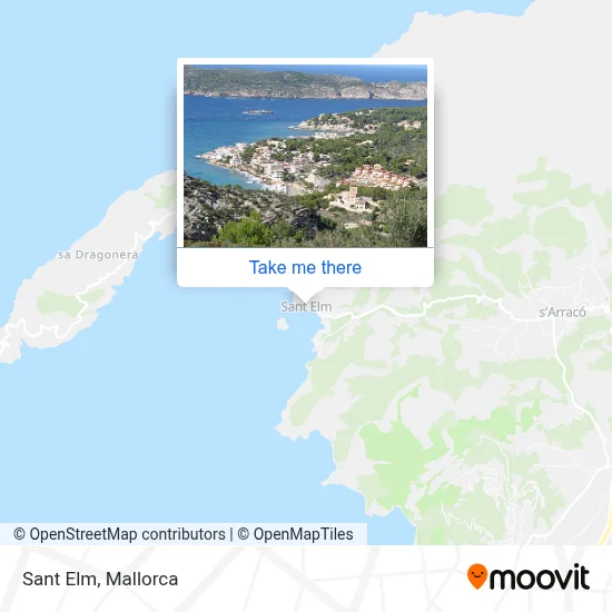 Sant Elm map