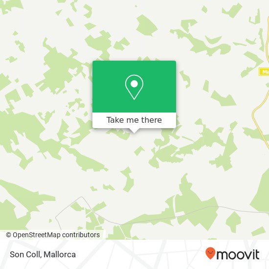 Son Coll map