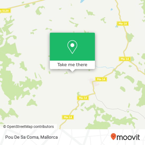 Pou De Sa Coma map