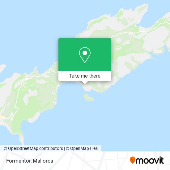 mapa Formentor