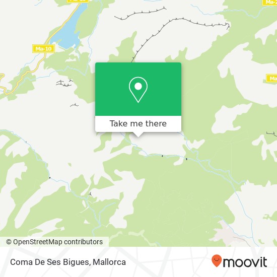 Coma De Ses Bigues map