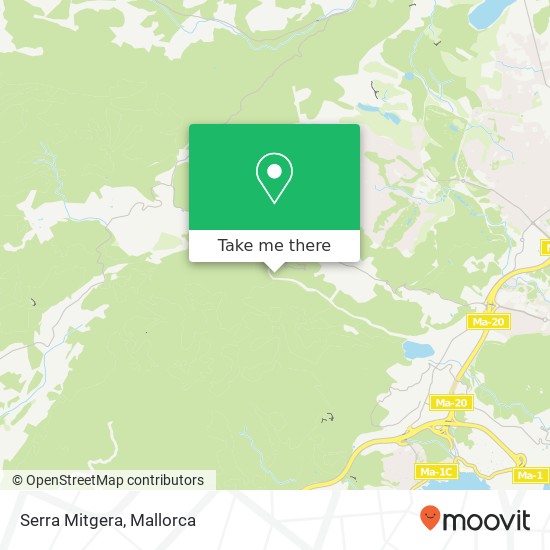 Serra Mitgera map