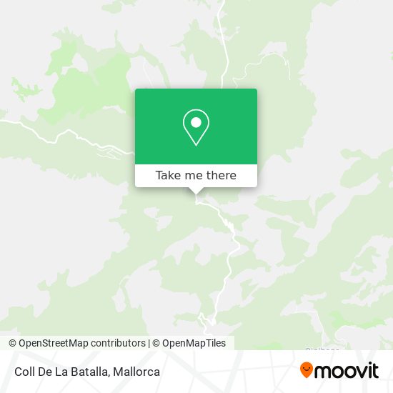 Coll De La Batalla map