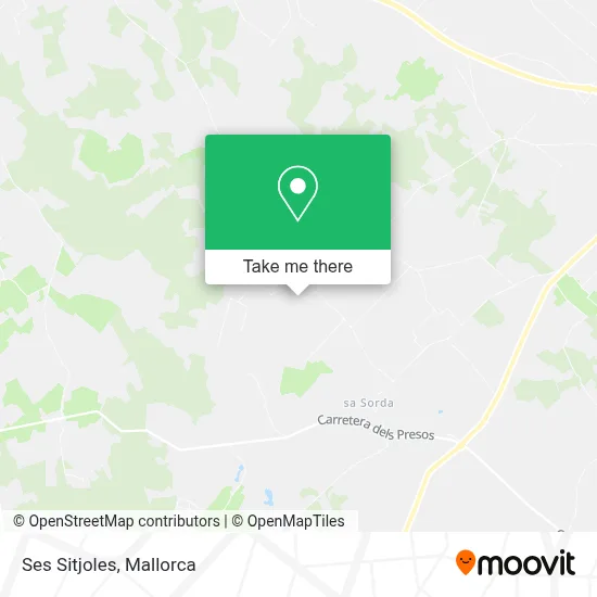 Ses Sitjoles map