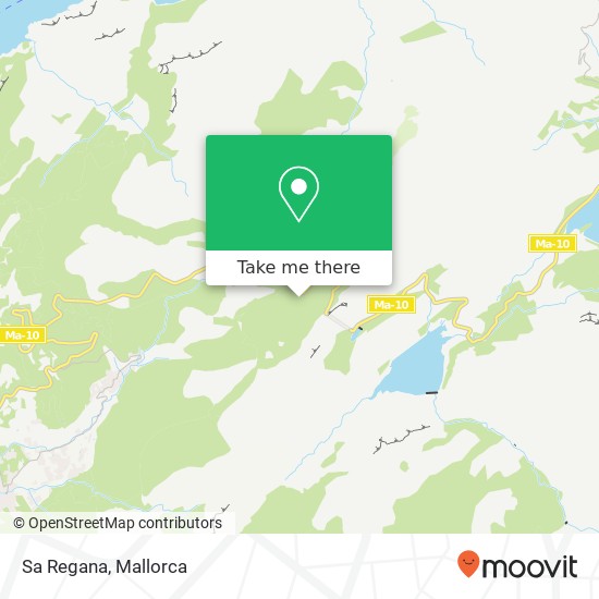 mapa Sa Regana