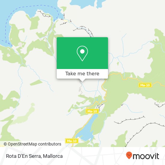 Rota D'En Serra map
