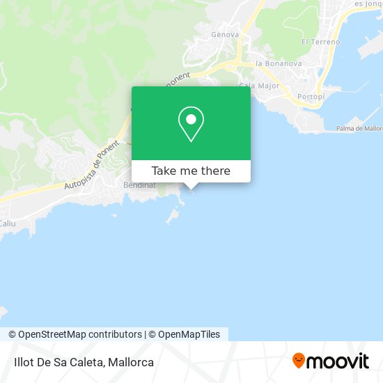 Illot De Sa Caleta map