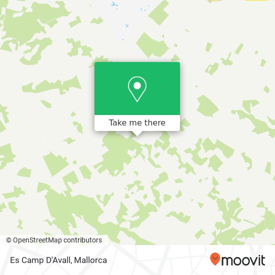 Es Camp D'Avall map