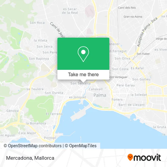 Mercadona map
