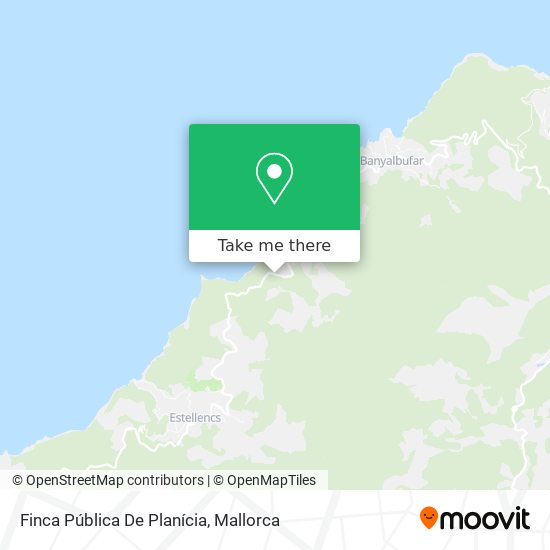 mapa Finca Pública De Planícia