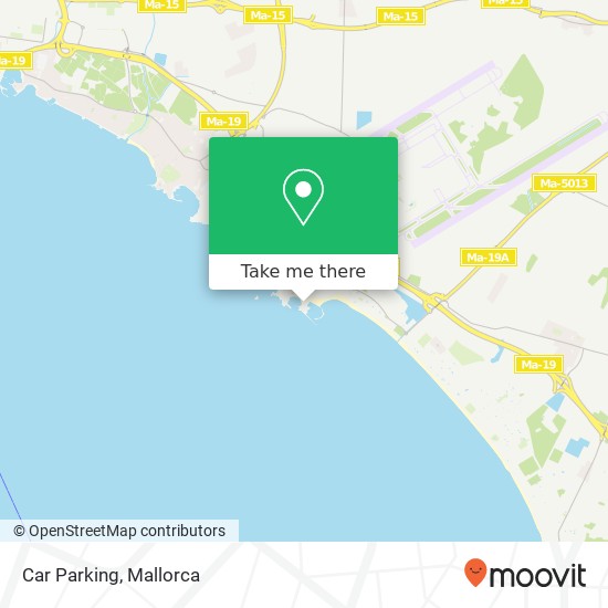 mapa Car Parking