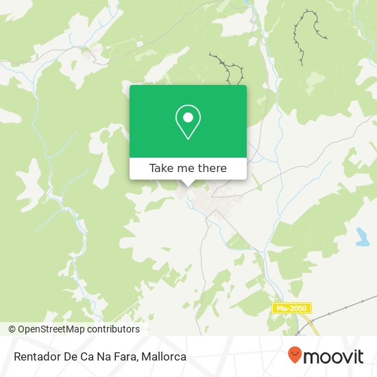 Rentador De Ca Na Fara map