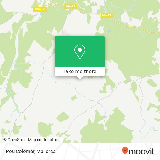 Pou Colomer map