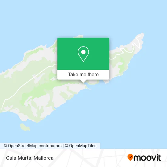 Cala Murta map