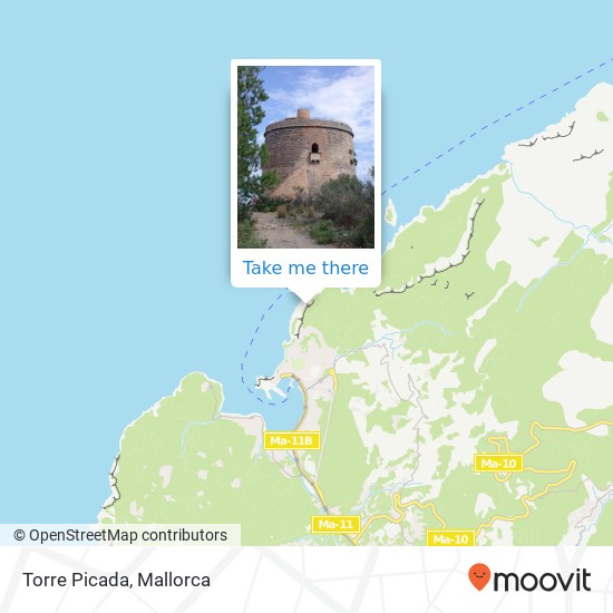 Torre Picada map