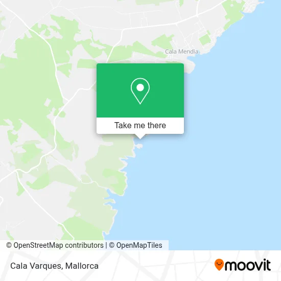 mapa Cala Varques
