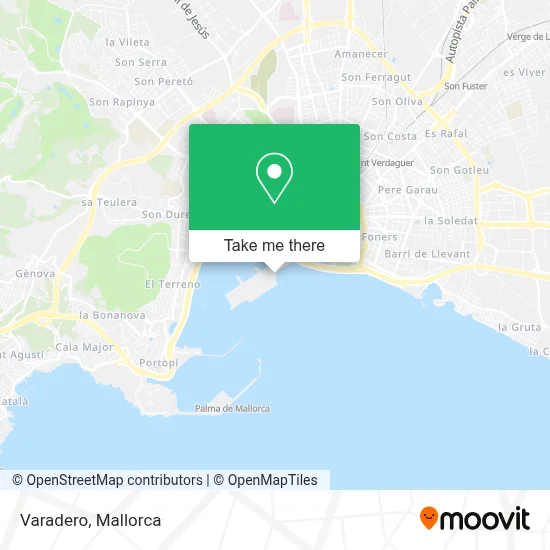 Varadero map