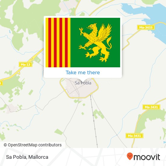 mapa Sa Pobla