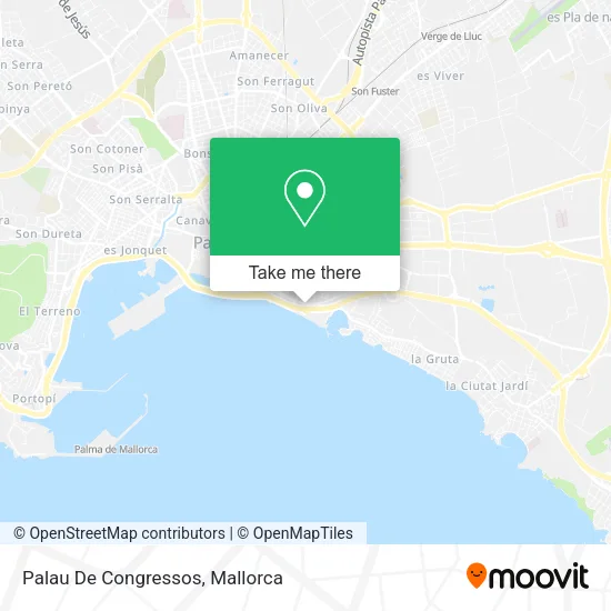 Palau De Congressos map