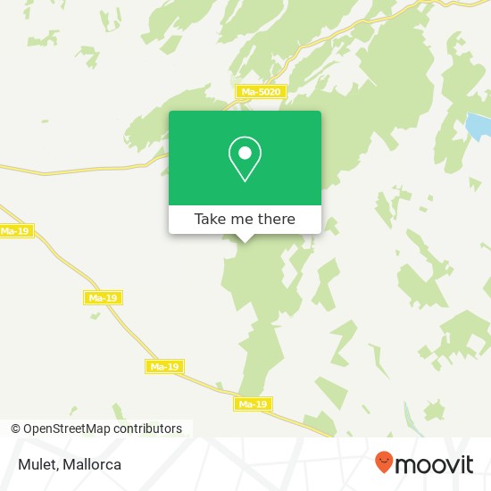 Mulet map