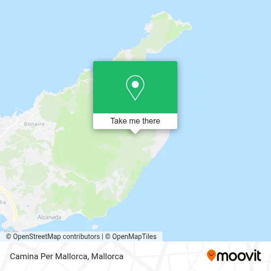 Camina Per Mallorca map