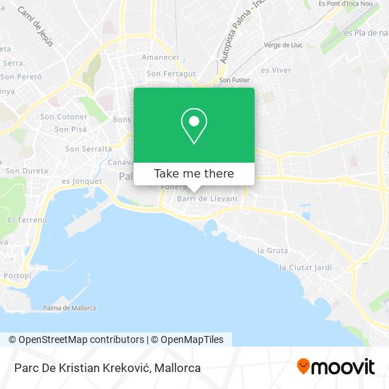 Parc De Kristian Kreković map