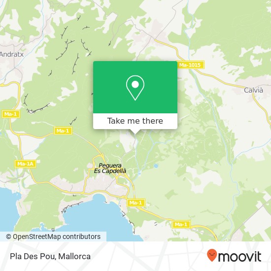 Pla Des Pou map