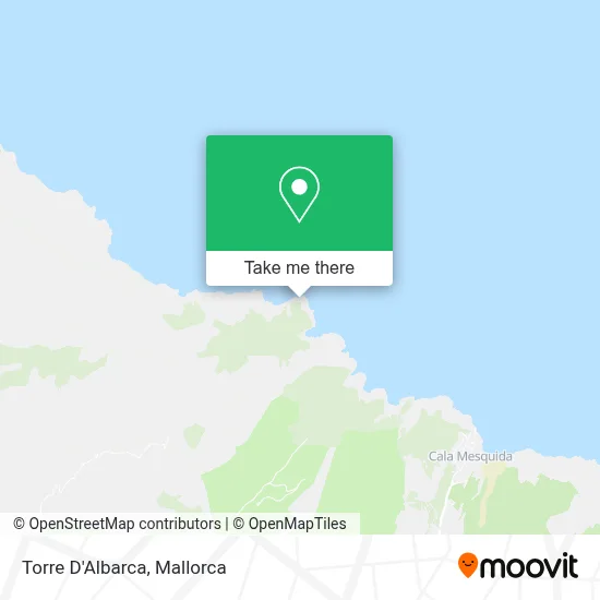 Torre D'Albarca map